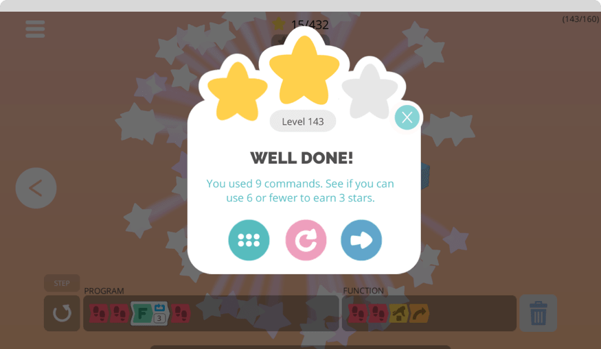 Rodocodo 2 star result