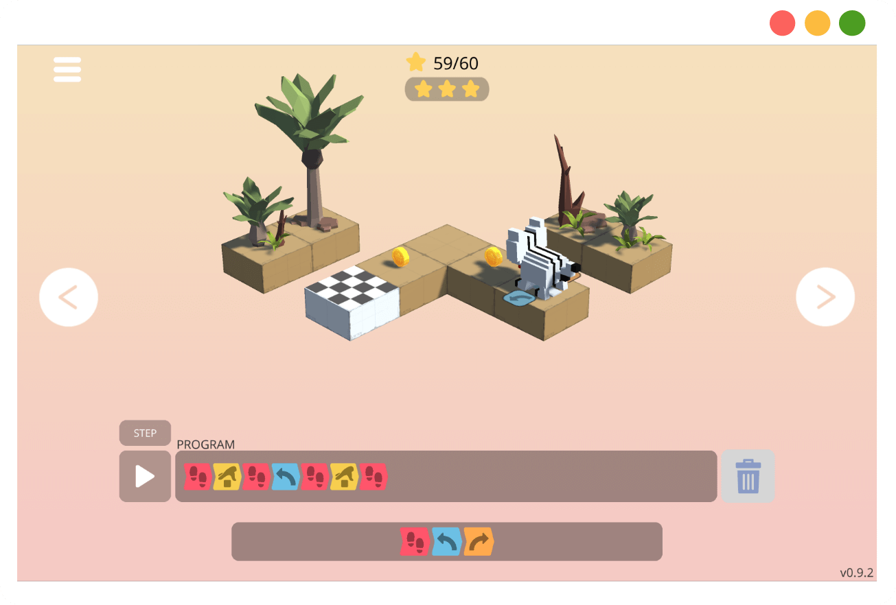 Rodocodo free coding game for kids screenshot