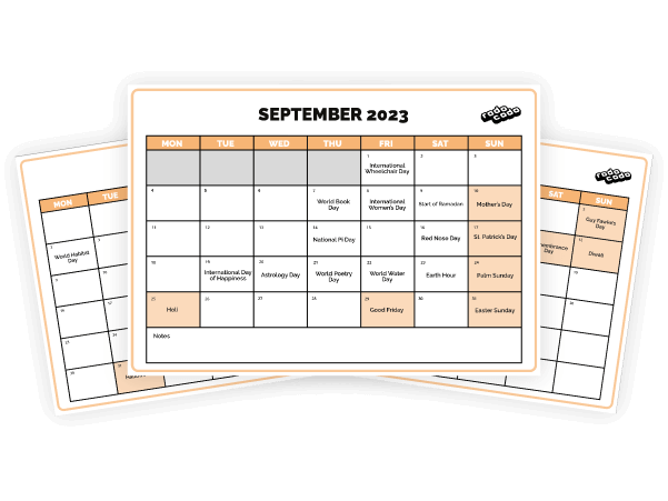 teaching-events-calendar